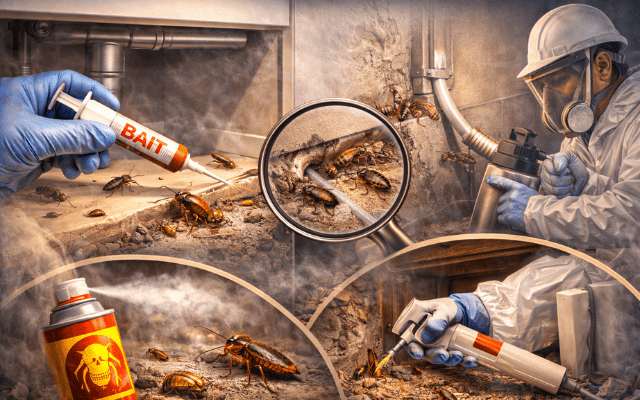 ゴキブリを「根絶」するプロの技術。市販薬との決定的な違い